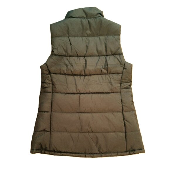 Amazon Essentials Women's Mid-Weight Puffer Vest ~ Olive, Sz Small ~ SOFT! ~ NWT - Picture 2 of 15